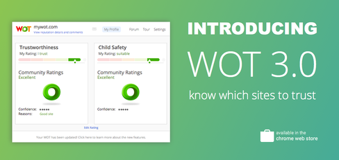 MyWOT releases 3.0