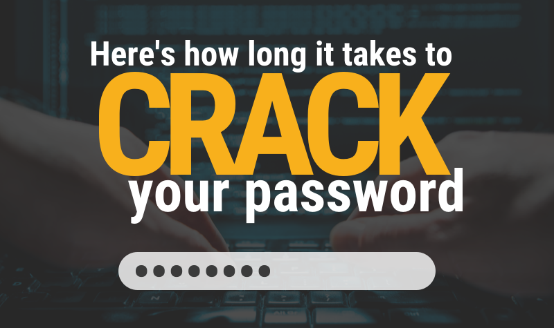 Password Length Time To Crack Chart