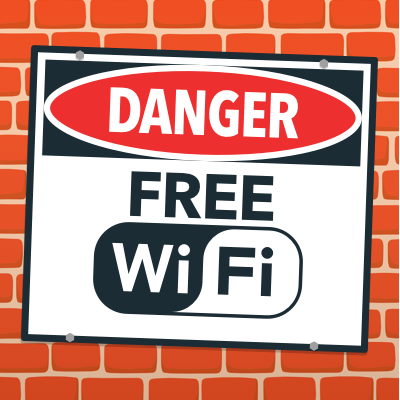 Stay safe on free public WiFi