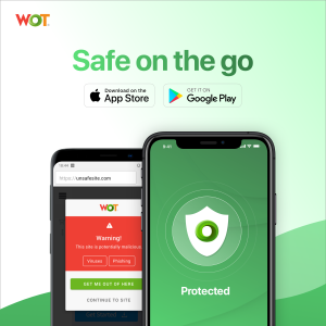 get WOT app security for your mobile devices