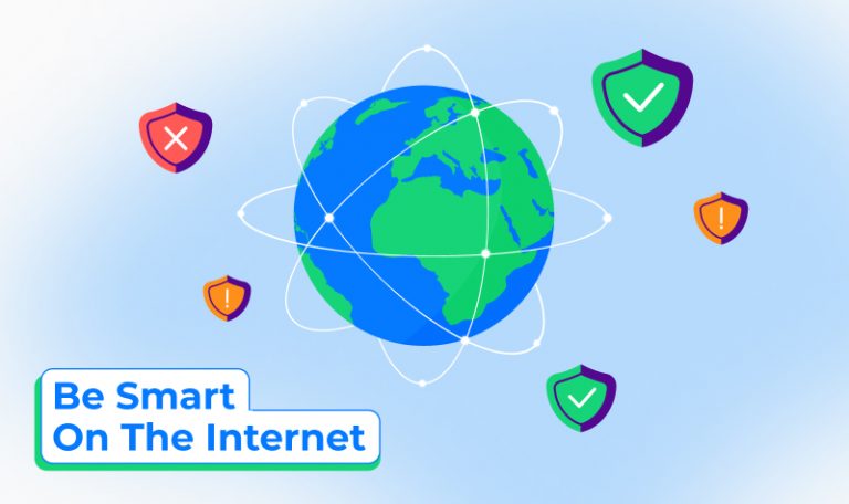 be smart on the internet